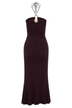 Dimitri Knit Midi Dress - Chocolate
