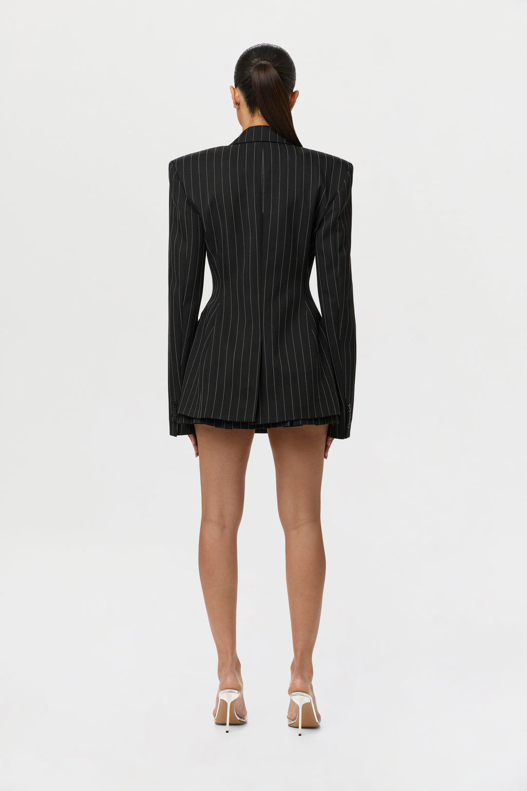 Pinstripe Suited Blazer