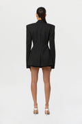 Pinstripe Suited Blazer