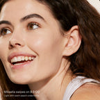 Close-up-of-a-woman-s-face-with-a-focus-